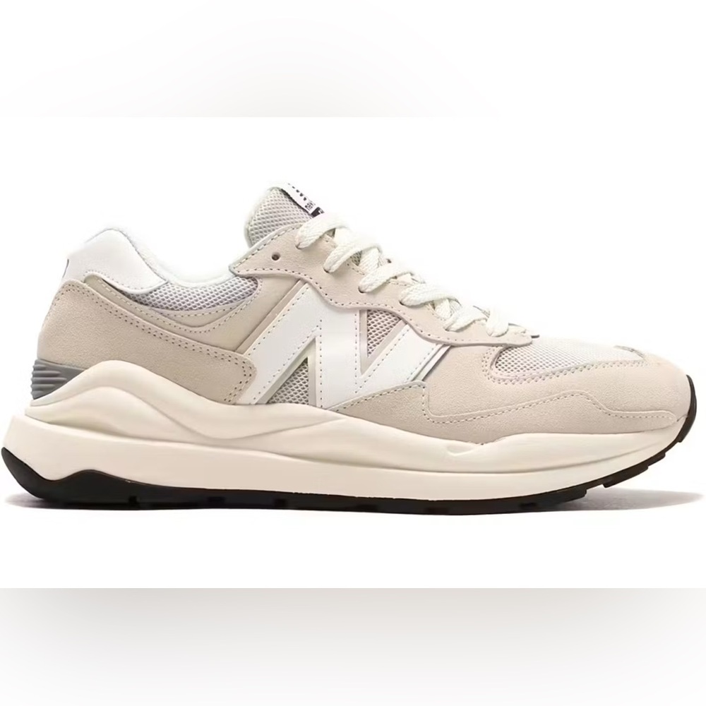 New Balance 57/40 in cream and beige